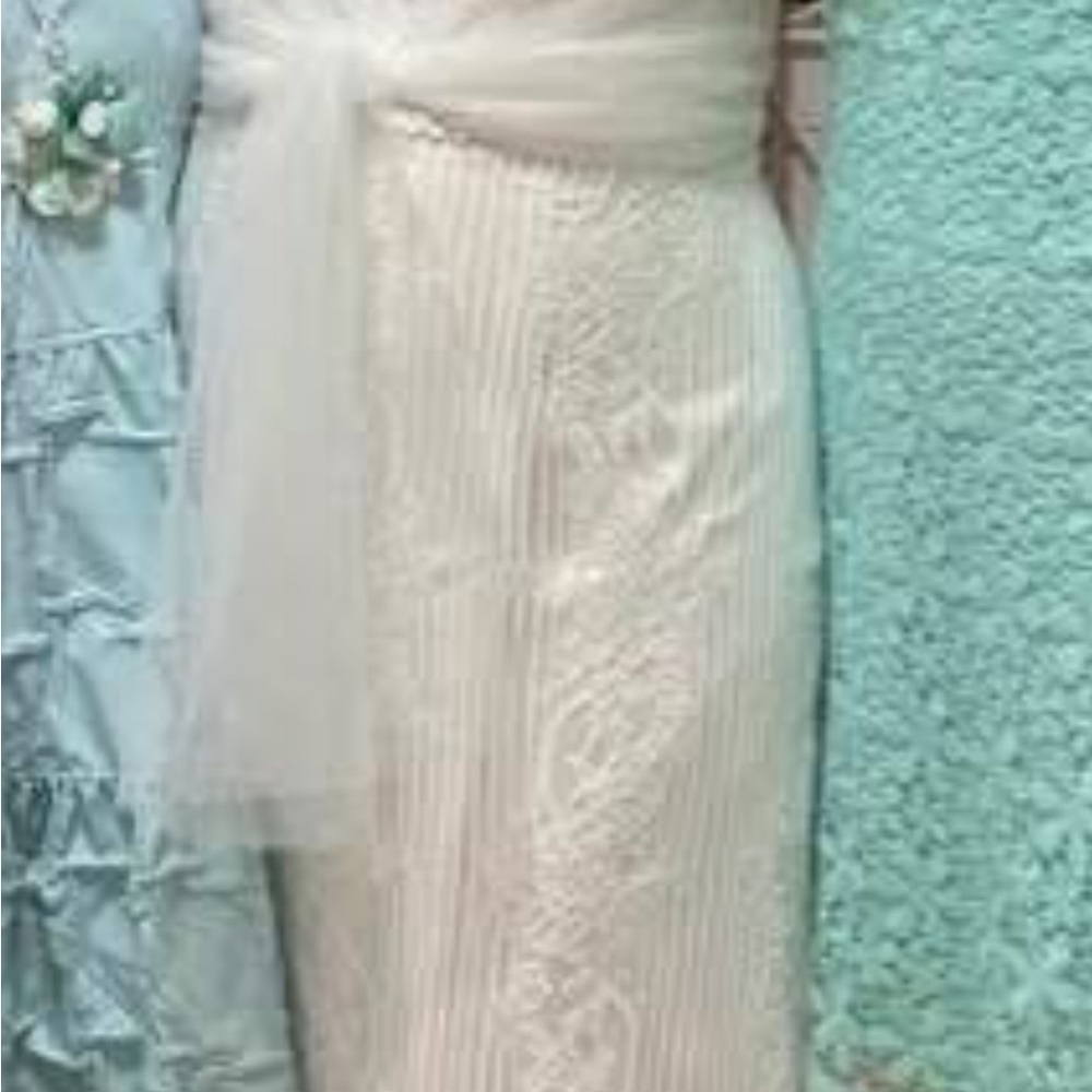 Elegant White Voile Bolero